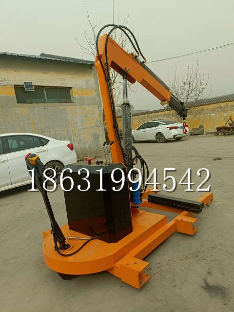 集宁区自卸车厢随车吊 自制轮式四不像起重机 四驱平板吊 5吨 贵盛